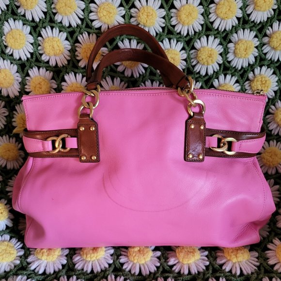 Juicy Couture Pink Leather Large Bag - Picture 3 of 16
